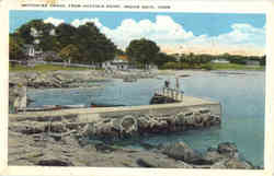 Hotchkiss Grove, From Haycock Point Indian Neck, CT Postcard Postcard