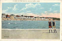 A View Of The Beach Postcard