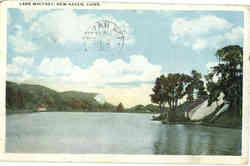 Lake Whitney New Haven, CT Postcard Postcard