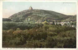 Mt. Tom and Mountain Park From the East Postcard