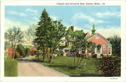 Chapel and Greylock Rest Adams, MA Postcard Postcard