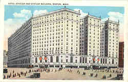 Hotel Statler and Statler Building Postcard