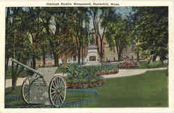 Hannah Dustin Monument Haverhill, MA Postcard Postcard