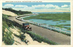 Drive Along State Road, Provincetown Postcard