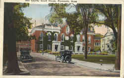 County Court House Plymouth, MA Postcard Postcard