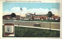 New Shriner's Hospital for Crippled Children Postcard