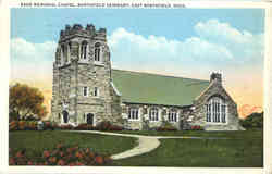 Sage Memorial Chapel, Northfield Seminary East Northfield, MA Postcard Postcard