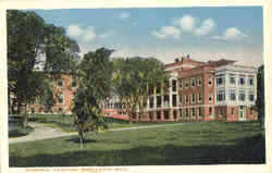 Memorial Hospital Postcard