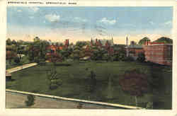 Springfield Hospital Postcard