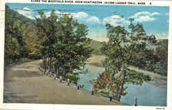 Along the Westfield River, Huntington Postcard