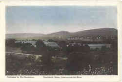 Across the River Northfield, MA Postcard Postcard