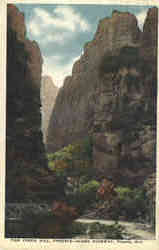 Fish Creek Hill, Phoenix-Globe Highway Postcard