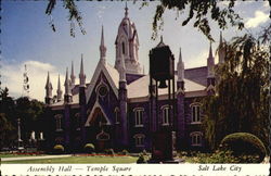 Assembly Hall, Temple Square Salt Lake City Utah