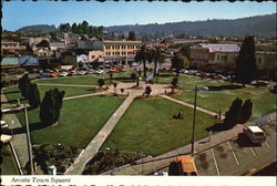 Arcata Town Square Postcard