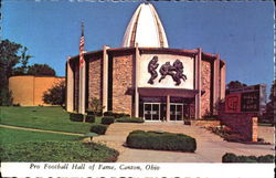 Pro Football Hall Of Fame Postcard