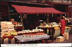 The French Market Postcard