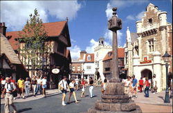 World Showcase Sup On British Fare U. K Disney Postcard Postcard
