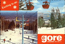 Gore Mt. Ski Center Postcard