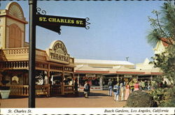 Busch Gardens, St. Charles St Postcard