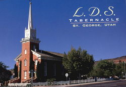 L.D.S. Tabernacle St. George, UT Postcard Postcard