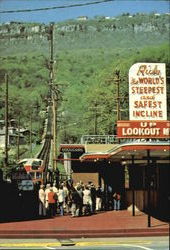 The Incline Up Lookout Mountain Postcard