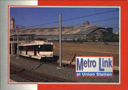 Metro Link At Union Station Postcard