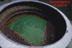 Riverfront Stadium Postcard