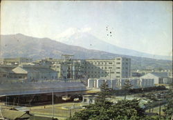 Mishima Plant Manufacturing Toray TETRON Polyester Japan Postcard Postcard