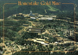 Homestake Gold Mine Postcard