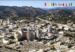 Greetings From Hollywood Postcard