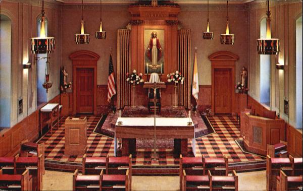 Chapel Cardinal Stritch Retreat House Mundelein Illinois