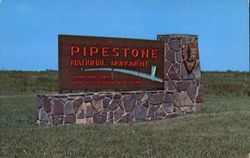 Pipestone National Monument Postcard