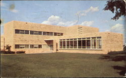 Folke Bernadotte Memorial Library, Gustavus Adolphus College Postcard