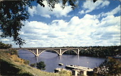 Ford Inter-City Bridge Minneapolis, MN Postcard Postcard