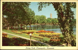 Loring Park Minneapolis, MN Postcard Postcard