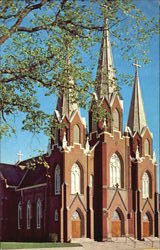 Cathedral Of The Immaculate Conception Crookston, MN Postcard Postcard