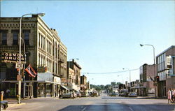 Street Scene Crookston, MN Postcard Postcard