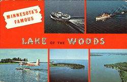 Minnesota's Lake Of The Woods Williams, MN Postcard Postcard