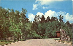 Entrance To Itasca State Park Postcard