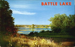 Battle Lake Postcard