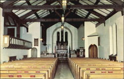 Chapel Interior, Fort Snelling State Park Postcard