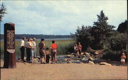 Headwaters Of The Mississippi River Bemidji, MN Postcard Postcard