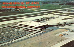 Minneapolis - St. Paul Airport MSP Minnesota Postcard Postcard