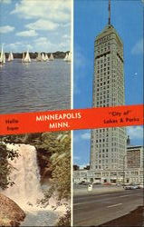 City Of Lakes And Parks Minneapolis, MN Postcard Postcard