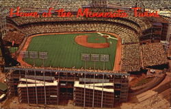 Aerial View Metropolitan Stadium Postcard