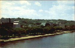 Riverfront At Red Wing Postcard