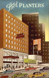 Hotel Planters, 19 No. Clark St Postcard