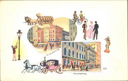 The Berghoff Restaurant, 17 West Adams St Postcard