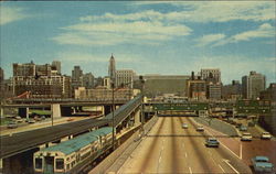 Congress Street Expressway Postcard