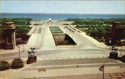 Aerial View Of The Grant Park Postcard